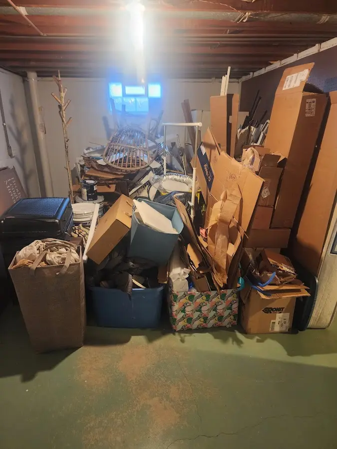 Roll-off dumpster container at job site for Construction Dumpster Rental in Nash